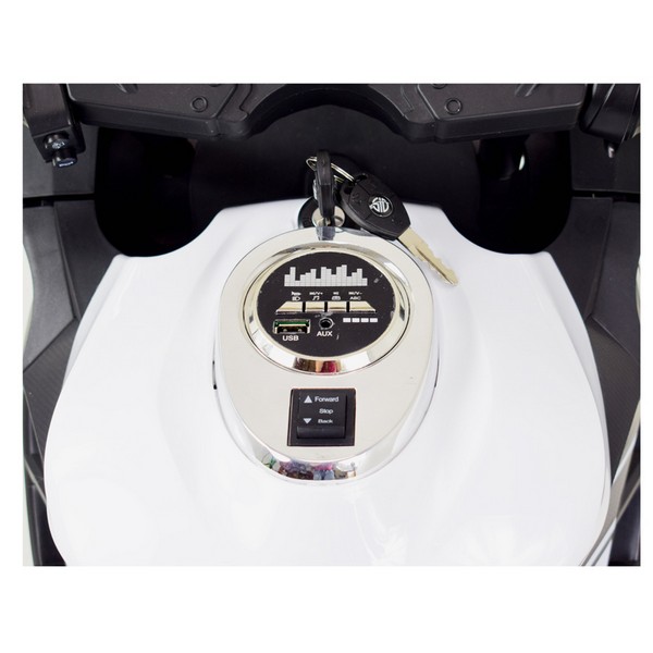 Продукт Акумулаторен мотор тип Kawasaki Ninja с меки гуми и кожена седалка, 12V  - 0 - BG Hlapeta